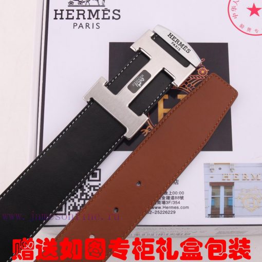 Belts from Herm è s Her...️The waist belt is made of 100% cowhide, ensuring that the genuine vta18wai - Image 9