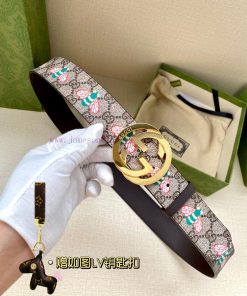 The GUCCI bee pattern, with a width of 4.0cm, is one of the iconic elements in Gucci's anima 8dyoibp8