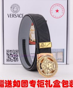 Belt Versace Ver... ️ Automatic deductionBelt made of 100% head layer cowhide, automatically tmgok8ul