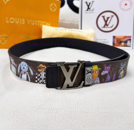 Belt LV Louis ReproductionBelt made of 100% head layer cowhide, ensuring genuine leather sti rzsiidjd - Image 8