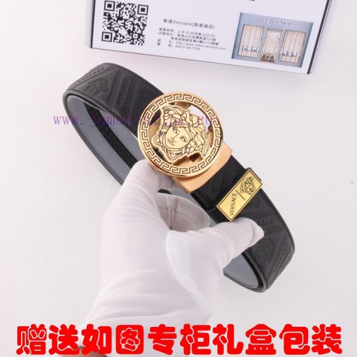 Belt Versace Ver... ️ Automatic deductionBelt made of 100% head layer cowhide, automatically tmgok8ul - Image 6