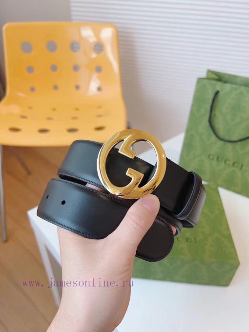 GUCCI's new round interlocking double G buckle continues to showcase classic details in acce 20ouwhg6