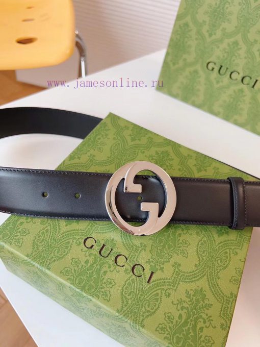 GUCCI's new round interlocking double G buckle continues to showcase classic details in acce 1o9wi8kh - Image 5