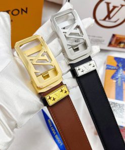 Belt LV Louis Vuitton automatic buckle-Belt replica The automatic belt series is made of 100 llwdmez1