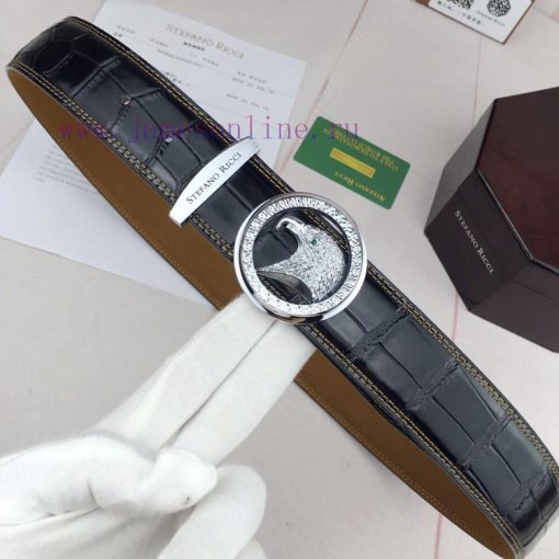 Stephen Stefaoo Ricci️New crocodile patternGrade: Italian imported 100% top layer cowhide, S apk7l6sp - Image 4