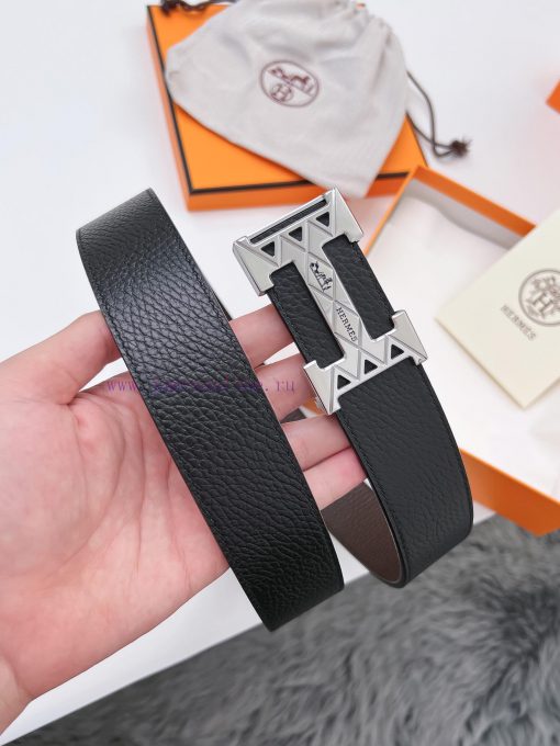 Hermes inch 5 2Material: Customer supplied natural drop grain lychee patterned tire leather, 27ybca9i - Image 4