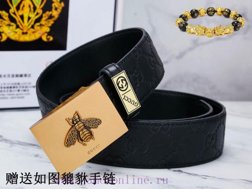 Belt Gucci Gucci️The waist belt is made of 100% cowhide, ensuring that the genuine leather i eqs3afgj