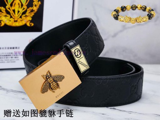 Belt Gucci Gucci️The waist belt is made of 100% cowhide, ensuring that the genuine leather i eqs3afgj - Image 2
