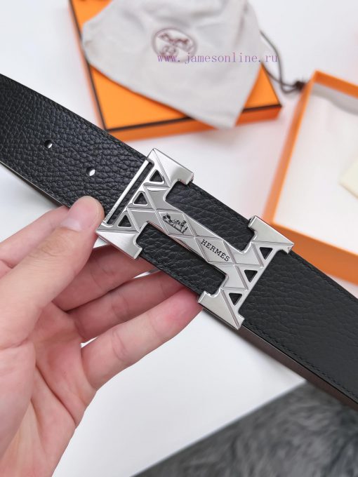 Hermes inch 5 2Material: Customer supplied natural drop grain lychee patterned tire leather, 27ybca9i - Image 9
