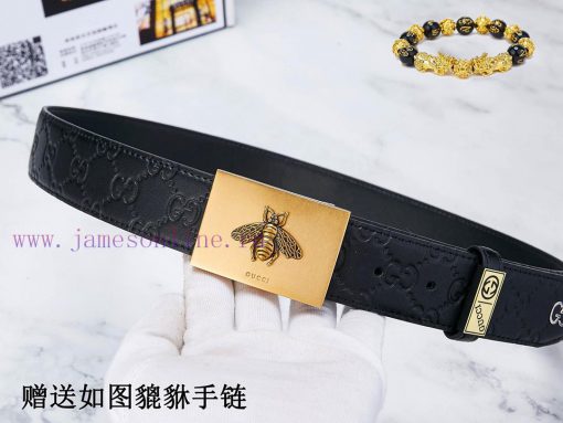 Belt Gucci Gucci️The waist belt is made of 100% cowhide, ensuring that the genuine leather i eqs3afgj - Image 4