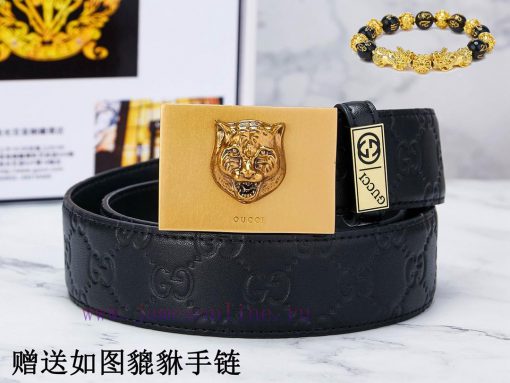 Belt Gucci Gucci️The waist belt is made of 100% cowhide, ensuring that the genuine leather i 65uu3vu9 - Image 5