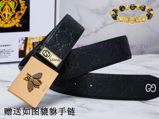 Belt Gucci Gucci️The waist belt is made of 100% cowhide, ensuring that the genuine leather i eqs3afgj - Image 5