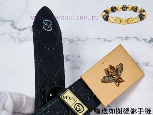 Belt Gucci Gucci️The waist belt is made of 100% cowhide, ensuring that the genuine leather i eqs3afgj - Image 8