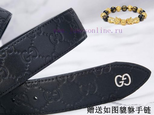 Belt Gucci Gucci️The waist belt is made of 100% cowhide, ensuring that the genuine leather i 65uu3vu9 - Image 9
