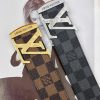 Belt LV Louis Vuitton Top Remakes-The waistband is made of 100% imported top layer cowhide, l02bxeuw