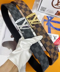 Belt LV Louis Vuitton Top Remakes-The waistband is made of 100% imported top layer cowhide, m5jff6l1