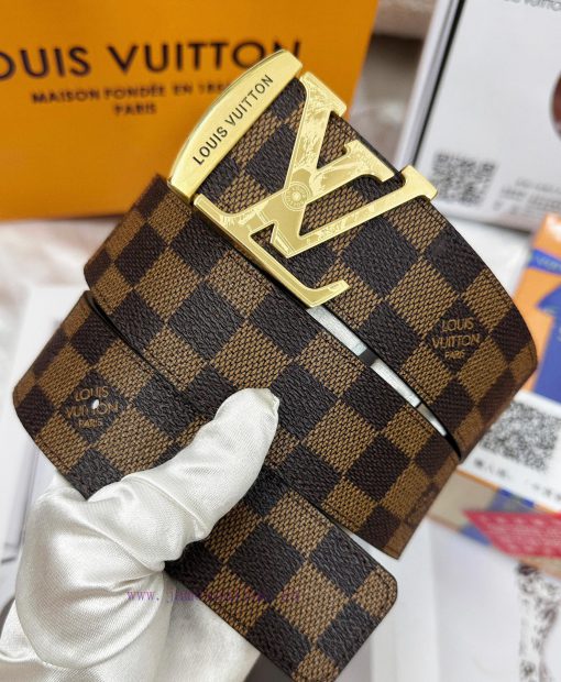 Belt LV Louis Vuitton Top Remakes-The waistband is made of 100% imported top layer cowhide, j1rswx15 - Image 3