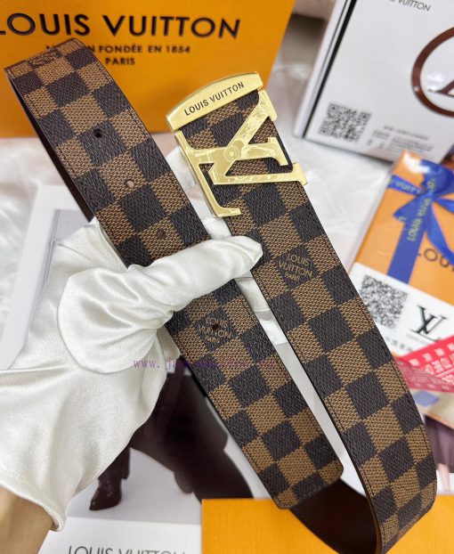 Belt LV Louis Vuitton Top Remakes-The waistband is made of 100% imported top layer cowhide, j1rswx15 - Image 5