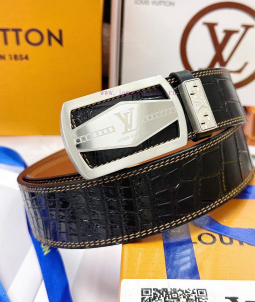Belt LV Louis Vuitton replicaThe waistband is made of 100% cowhide, ensuring a 24K pure stee a319bry5 - Image 5