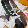 Belt LV Louis Vuitton's top tier replicaThe waistband is made of 100% cowhide, ensuring genu 68pv5vm6