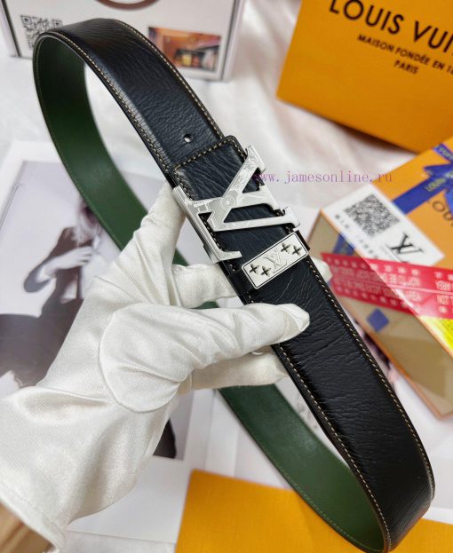 Belt LV Louis Vuitton's top tier replicaThe waistband is made of 100% cowhide, ensuring genu 68pv5vm6 - Image 8