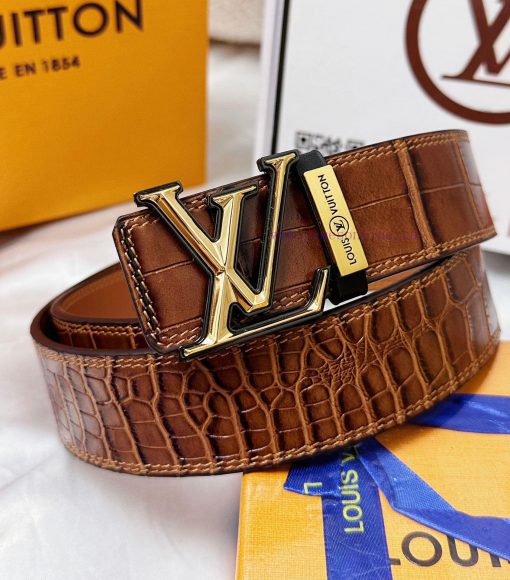 Belt LV Louis ReproductionThe waistband is made of 100% cowhide, ensuring a double layered t n9f40ggc