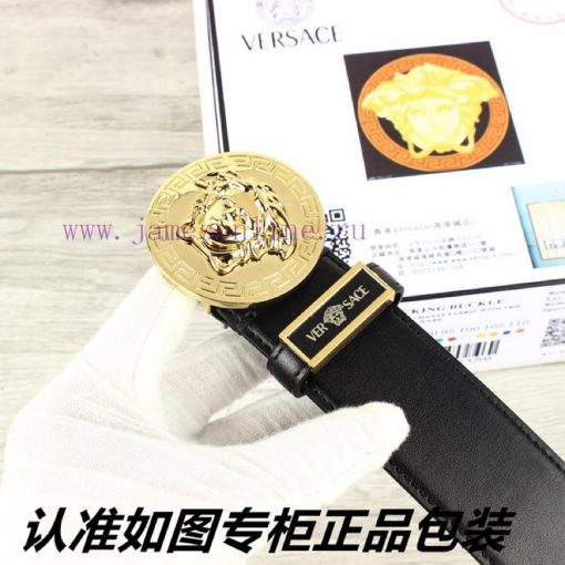 Versace. Versace ️Grade: Italian imported 100% top layer cowhide, Versace VERSACE, World ren 9dp08p2q - Image 7