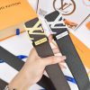 Belt LV Louis ️The waist belt is made of 100% cowhide, ensuring that the genuine leather is yenuw0la