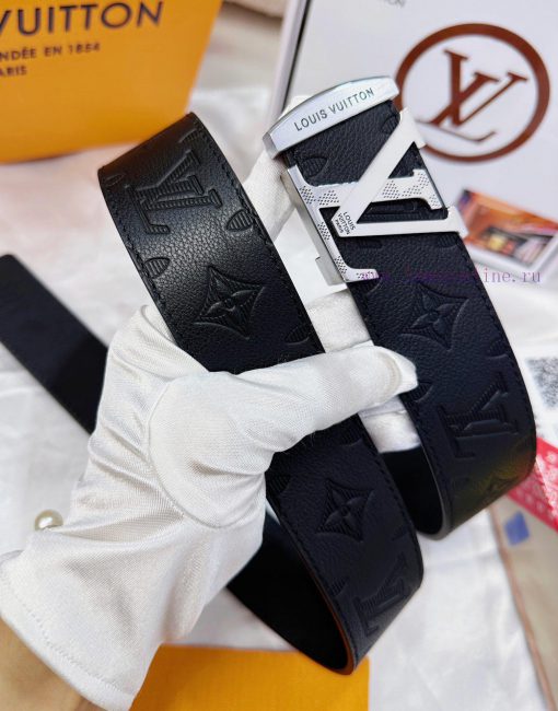 Belt LV Louis Vuitton's top tier replicaThe waistband is made of 100% cowhide, ensuring a ge lnanvt50 - Image 6