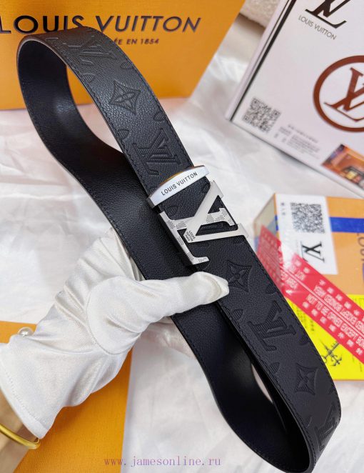 Belt LV Louis Vuitton's top tier replicaThe waistband is made of 100% cowhide, ensuring a ge lnanvt50 - Image 8