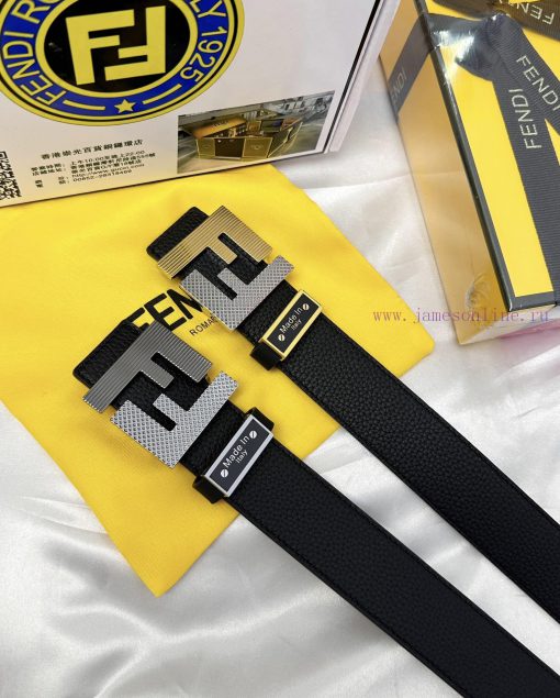 Belt FENDI Fendi ReproductionThe waistband is made of 100% top layer cowhide, ensuring a dou f5uen4fa