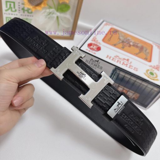 Hermes Hermès  Material: Leather Belt with 100% Head Layer. The leather belt is guaranteed t bfiuz78j - Image 6