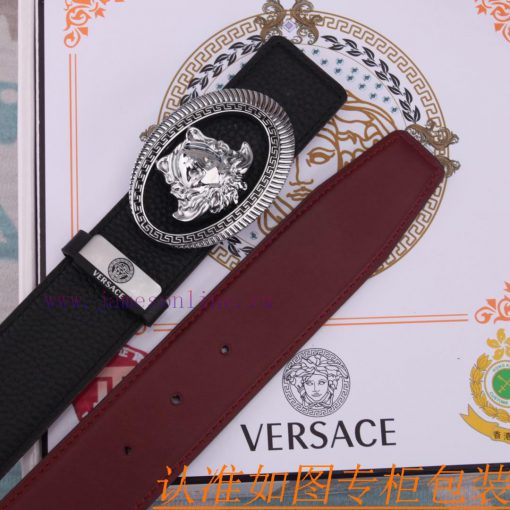 Belt belt Versace cowhide beltMen's belt material: 100% head layer cowhide belt, guaranteed 65m39cw3 - Image 8