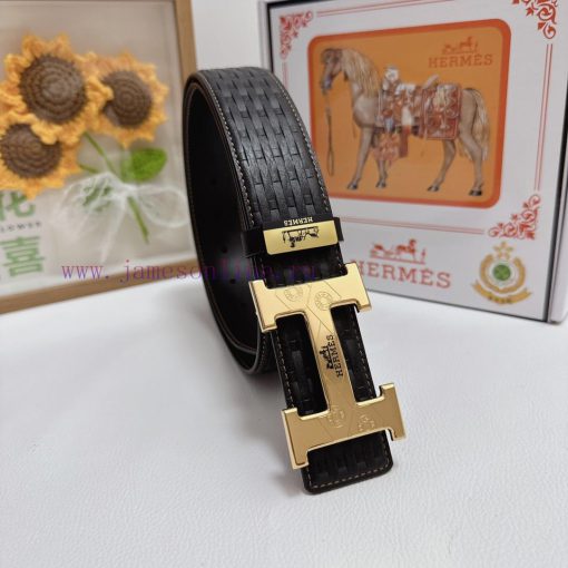 Hermes Hermès  Material: Leather Belt with 100% Head Layer. The leather belt is guaranteed t 6833oy0d - Image 3