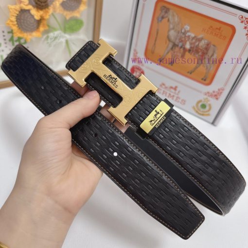 Hermes Hermès  Material: Leather Belt with 100% Head Layer. The leather belt is guaranteed t 28lhn0rb - Image 3