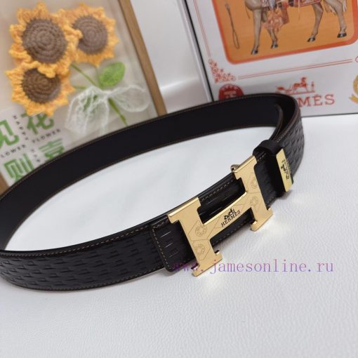 Hermes Hermès  Material: Leather Belt with 100% Head Layer. The leather belt is guaranteed t 28lhn0rb - Image 8