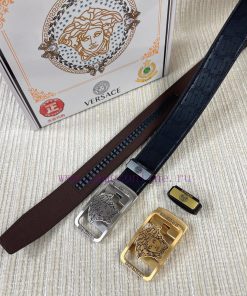 Versace automatic beltMaterial: Leather Belt with 100% Head Layer. The leather belt is guara ylrp2h1x