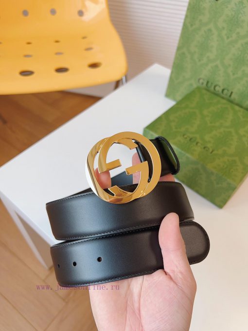 GUCCI's new round interlocking double G buckle continues to showcase classic details in acce 7zdtvpox