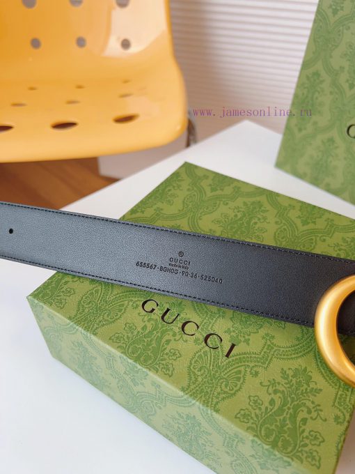 GUCCI's new round interlocking double G buckle continues to showcase classic details in acce 55dshkht - Image 9