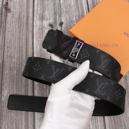 LV... Louis Vuitton ️The material is 100% cowhide, ensuring that 24k pure steel buckles made 0tfxn03n - Image 8