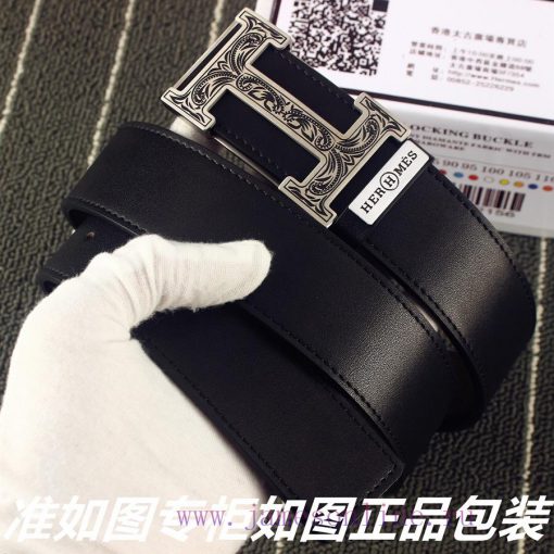 Hermes Her..mes️Identify and receive a punch as a giftMaterial: 100% head layer cowhide belt offan5xr - Image 3