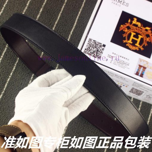 Hermes Her..mes️Identify and receive a punch as a giftMaterial: 100% head layer cowhide belt offan5xr - Image 8