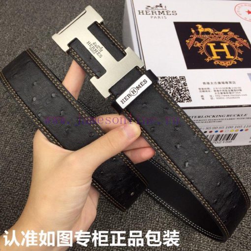 Hermes Hermes ostrich patternGrade: Italian imported 100% top layer cowhide, Hermes. Herm è j9ojdyg8 - Image 5