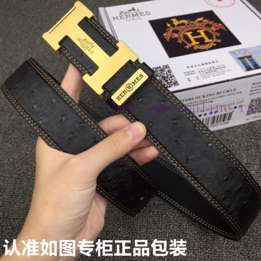 Hermes Hermes ostrich patternGrade: Italian imported 100% top layer cowhide, Hermes. Herm è ej8d2pk7 - Image 5