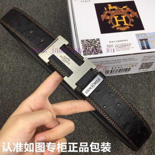 Hermes Hermes ostrich patternGrade: Italian imported 100% top layer cowhide, Hermes. Herm è j9ojdyg8 - Image 6