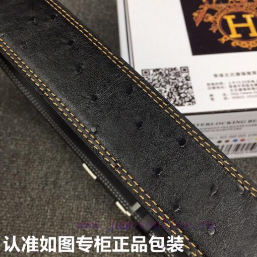 Hermes Hermes ostrich patternGrade: Italian imported 100% top layer cowhide, Hermes. Herm è j9ojdyg8 - Image 9