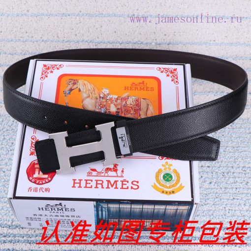 Hermes ️The material is made of 100% top layer cowhide, ensuring that 24k pure steel buckles mpsiotql - Image 3