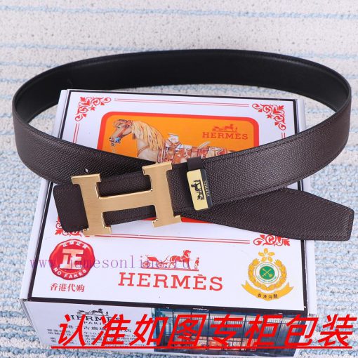 Hermes ️The material is made of 100% top layer cowhide, ensuring that 24k pure steel buckles y4ffha2l - Image 3