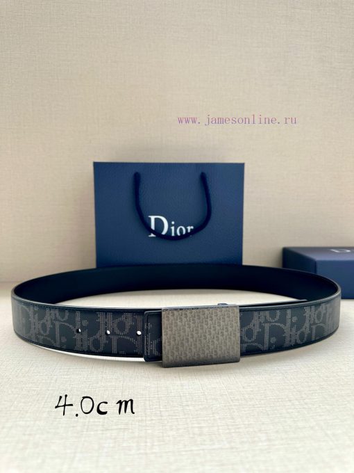 This 40mm double-sided belt with a width of 4.0cm combines elegant temperament with modern s 7u1d4b82 - Image 2