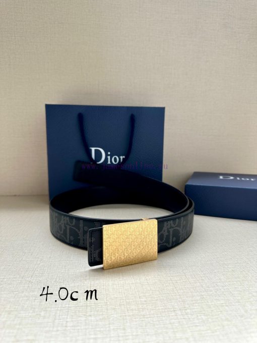 This 40mm double-sided belt with a width of 4.0cm combines elegant temperament with modern s rom9nej4 - Image 4